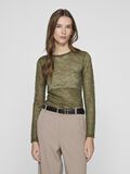 VILA RUNDHALS OBERTEIL MIT LANGEN ÄRMELN, Capulet Olive, highres - 14103899_CapuletOlive_003.jpg