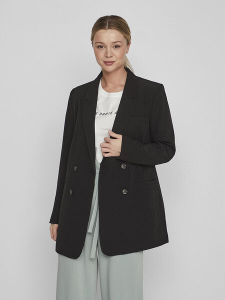 Vila LANGER BLAZER, Black, highres - 14090358_Black_003.jpg