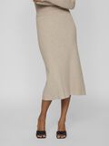 Vila KNITWEAR MIDDELLANGE ROK, Natural Melange, highres - 14084329_NaturalMelange_003.jpg