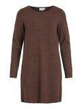 Vila LONG SLEEVED KNITTED DRESS, Shaved Chocolate, highres - 14042768_ShavedChocolate_958791_001.jpg