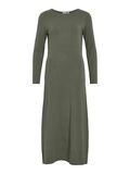 VILA KNITTED MIDI DRESS, Four Leaf Clover, highres - 14109869_FourLeafClover_001.jpg