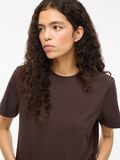 Product image thumbnail - VINORA - ENCOLURE RONDE T-SHIRT, Coffee Bean | 3