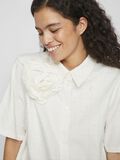 VILA ROSE -  SHORT SLEEVED SHIRT, Cloud Dancer, highres - 14103278_CloudDancer_006.jpg