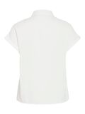 VILA VILANIA SHORT SLEEVED SHIRT, Snow White, highres - 14105430_SnowWhite_002.jpg