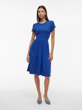 VILA SHORT SLEEVED MIDI DRESS, Mazarine Blue, highres - 14109684_MazarineBlue_005.jpg