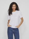 VILA PUFF SLEEVED TOP, Bright White, highres - 14089479_BrightWhite_003.jpg