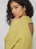 VILA OPEN BACK KNITTED PULLOVER, Leek Green, highres - 14098156_LeekGreen_007.jpg