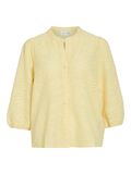 VILA VIFINA 3/4-ARM HEMD, Pale Banana, highres - 14113197_PaleBanana_001.jpg