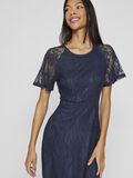 VILA VIFEMMA SHORT SLEEVED MAXI DRESS, Navy Blazer, highres - 14100349_NavyBlazer_006.jpg