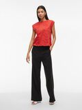 VILA ROUND NECK SLEEVELESS TOP, Aurora Red, highres - 14104240_AuroraRed_005.jpg