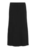 Vila KNIT MIDI SKIRT, Black, highres - 14084329_Black_001.jpg