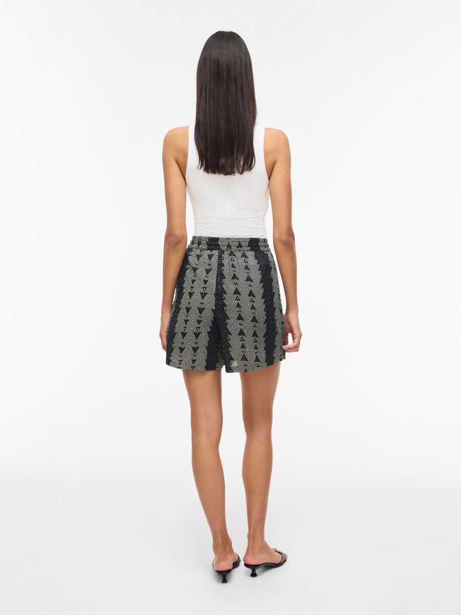 Product carousel image - VIMANDIRA HIGH WAIST SHORTS, Black Beauty | 2