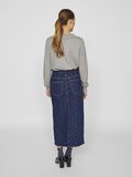 VILA HIGH WAIST MIDI SKIRT, Dark Blue Denim, highres - 14102677_DarkBlueDenim_1149113_004.jpg