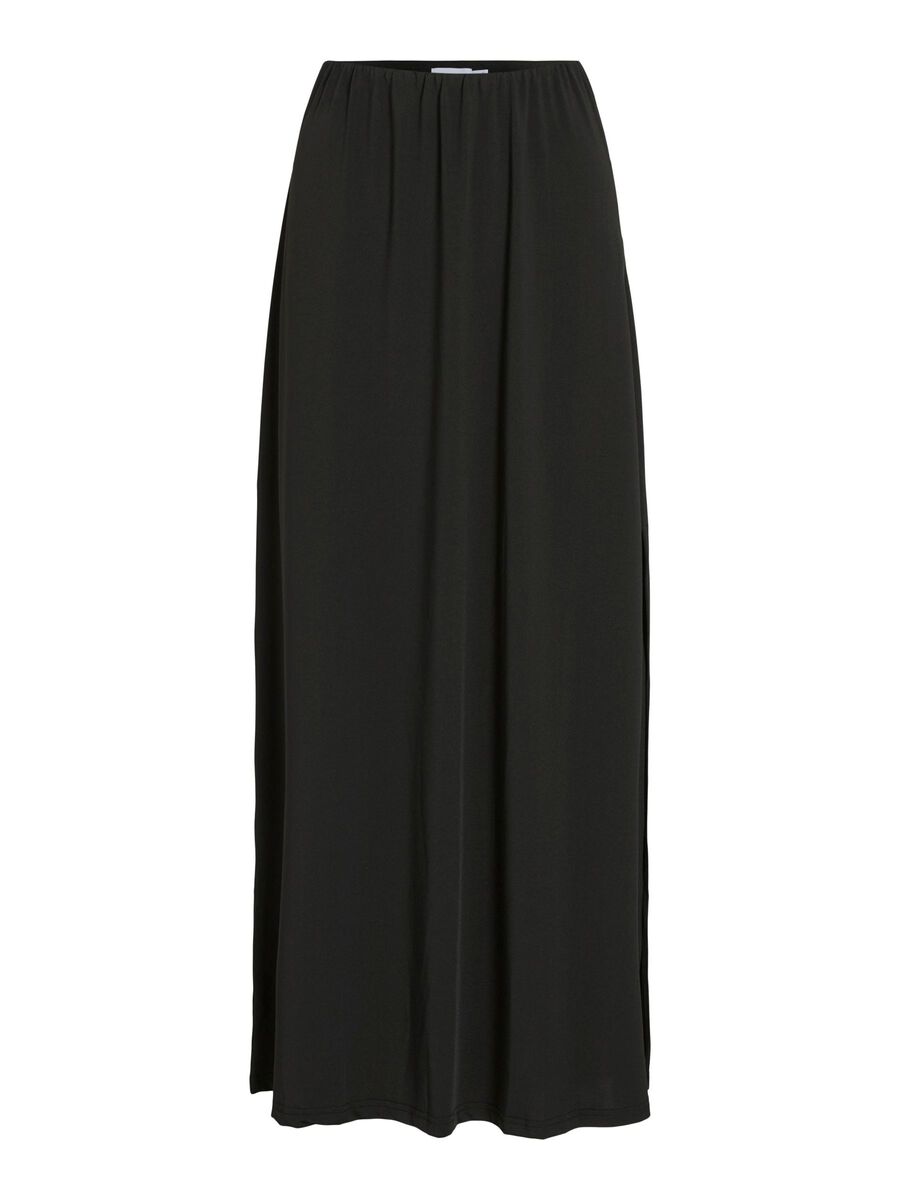 VILA VILEOA HIGH WAIST MAXI SKIRT, Black, highres - 14114772_Black_001.jpg