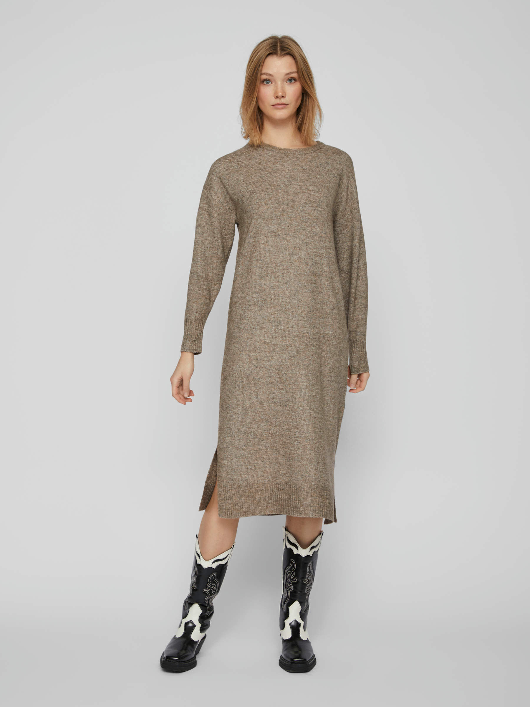 Mid length 2025 knit dress