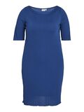 Vila CURVE -  SHORT DRESS, True Blue, highres - 14093456_TrueBlue_001.jpg