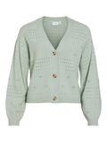 VILA VIRIL V-NECK KNITTED CARDIGAN, Silt Green, highres - 14102703_SiltGreen_1176130_001.jpg