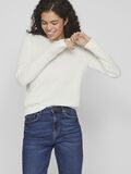 VILA VIDALO BASIC KNITTED PULLOVER, White Alyssum, highres - 14082767_WhiteAlyssum_007.jpg