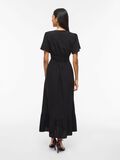 Product image thumbnail - VIMATHILDE KORTE MOUWEN MAXI JURK, Black | 2