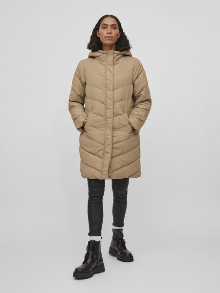 Vila QUILTED HOODED COAT, Elmwood, highres - 14071816_Elmwood_003.jpg