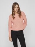 Vila CROPPED KNITTED PULLOVER, Tigerlily, highres - 14080423_Tigerlily_982549_003.jpg