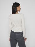 VILA LONG SLEEVED WRAP TOP, Birch, highres - 14109867_Birch_004.jpg