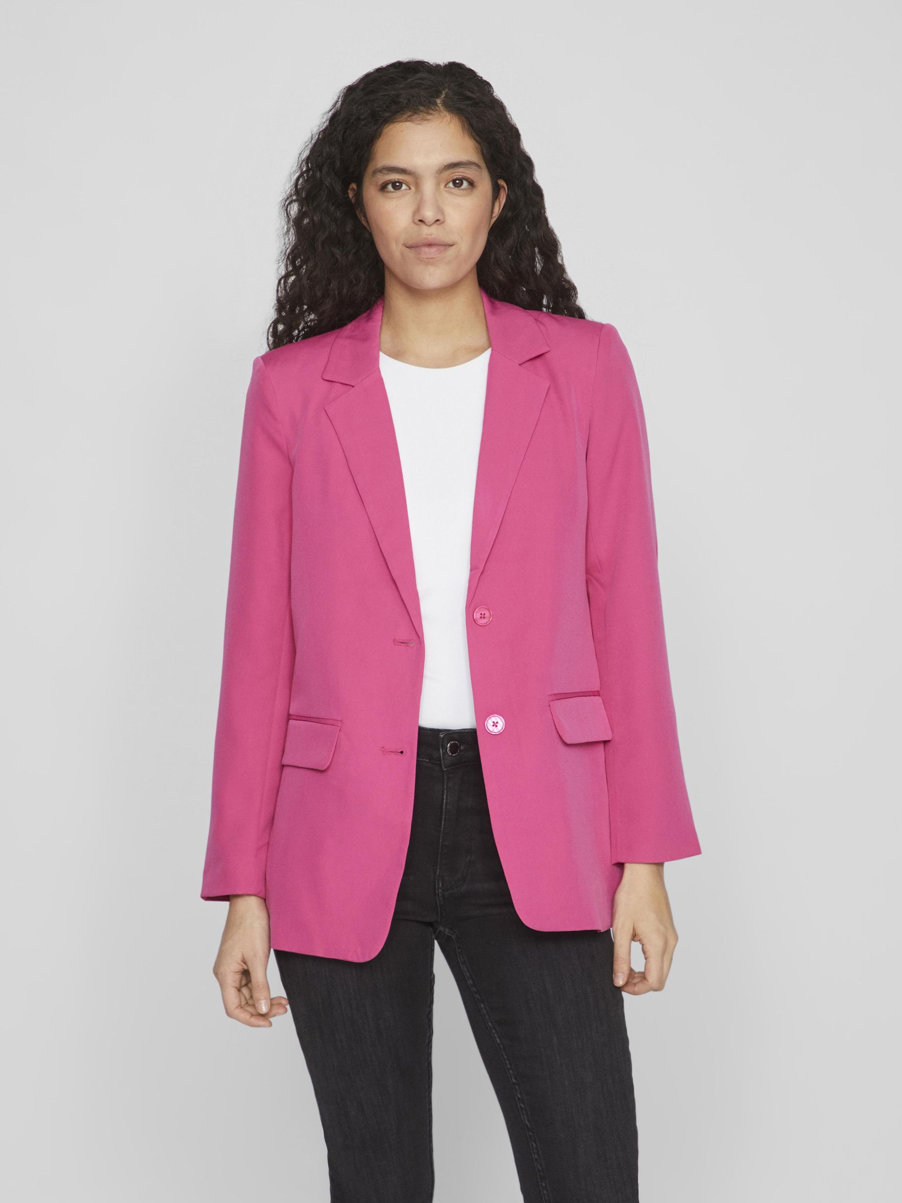 LOOSE FIT BLAZER Pink VILA