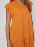 Vila SHORT-SLEEVED SHORT DRESS, Sun Orange, highres - 14087541_SunOrange_006.jpg