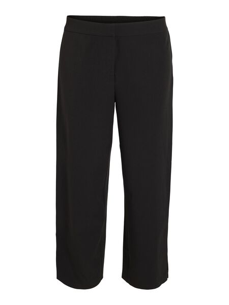 Vila CURVE - HIGH WAISTED TROUSERS, Black, highres - 14087930_Black_001.jpg