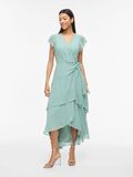 Product image thumbnail - VIURA MAXI WRAP DRESS, Blue Surf | 4