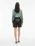 Product image thumbnail - VIMIRIAM COATED SHORTS, Black | 2