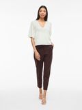 VILA VIOLANA V-NECK SHORT SLEEVED TOP, Cloud Dancer, highres - 14111696_CloudDancer_005.jpg