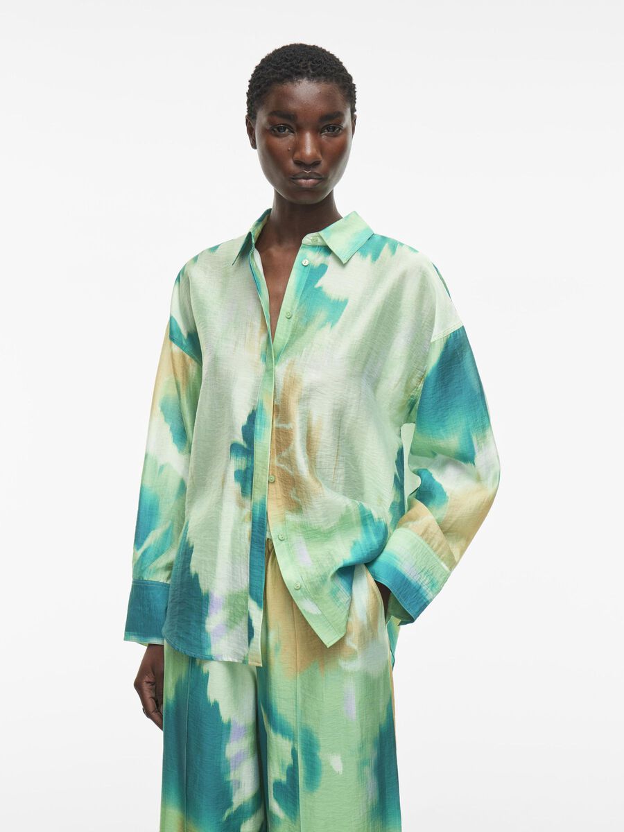 VILA LONG SLEEVED SHIRT, Hemlock, highres - 14105889_Hemlock_1176109_003.jpg