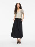 VILA VIHERMINA V-NECK SHORT SLEEVED TOP, Birch, highres - 14107634_Birch_1193750_005.jpg