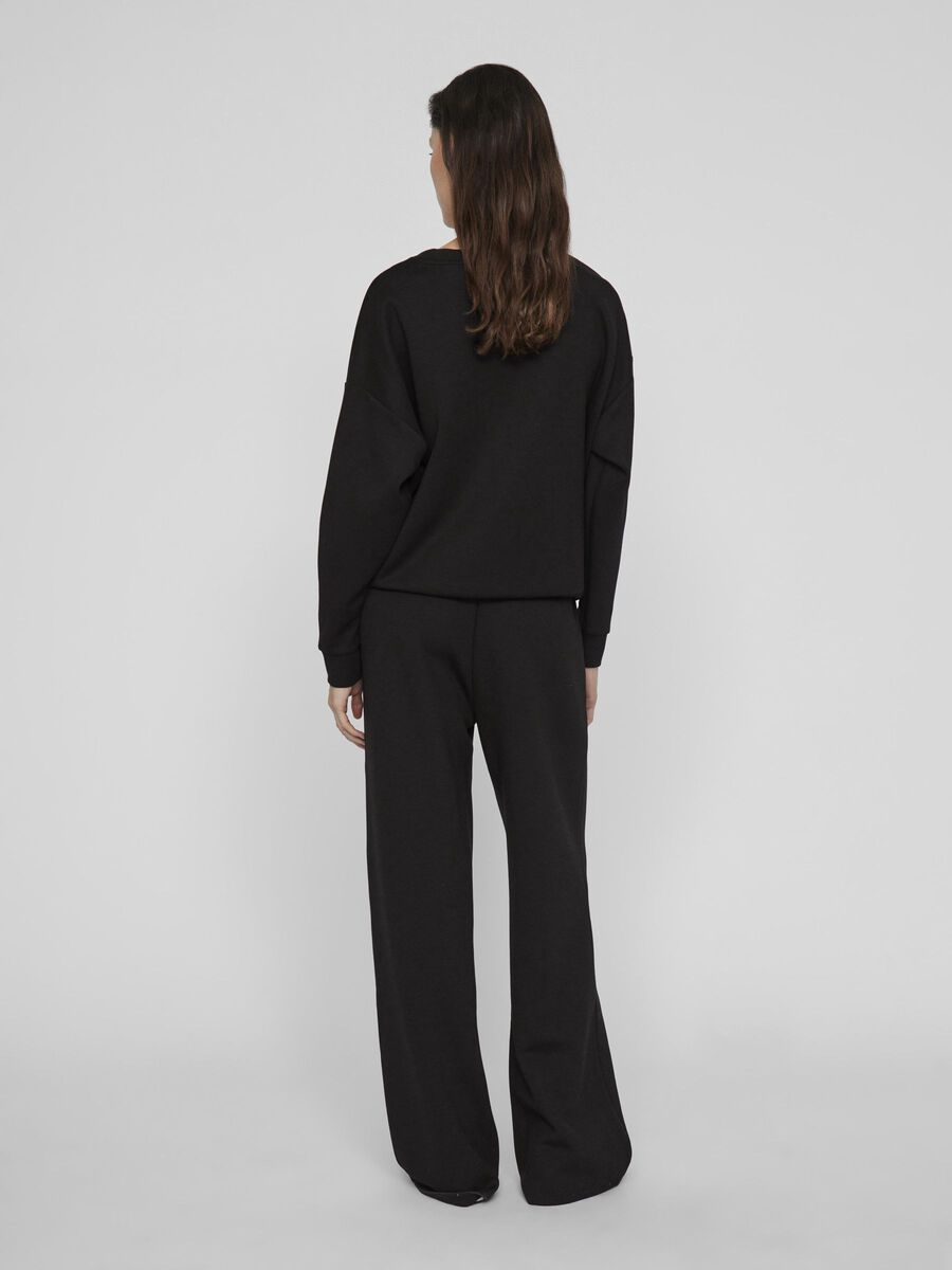 VILA HIGH-WAIST WIDE LEG BROEK, Black Beauty, highres - 14103225_BlackBeauty_004.jpg