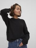 Vila ROUND NECK KNITTED PULLOVER, Black, highres - 14075507_Black_006.jpg