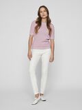 VILA SHORT-SLEEVED KNITTED TOP, Winsome Orchid, highres - 14084421_WinsomeOrchid_005.jpg