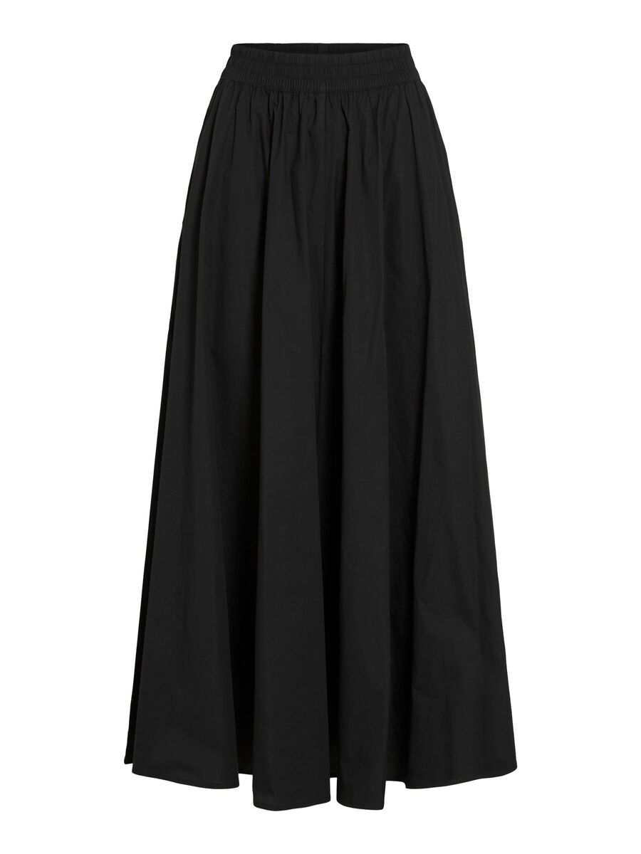 Product carousel image - VIVALENCIA HIGH WAIST MAXI SKIRT, Black Beauty | 2