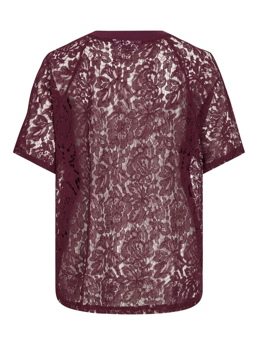VILA VIOLINE - DENTELLE T-SHIRT, Fig, highres - 14114791_Fig_002.jpg