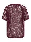 VILA VIOLINE LACE SHORT-SLEEVED T-SHIRT, Fig, highres - 14114791_Fig_002.jpg