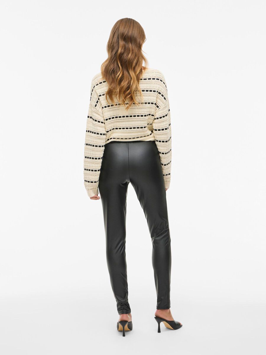 Product carousel image - COATED TROUSERS, Black | 2