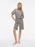 VILA VICHIA SHORT SLEEVED  DENIM SHIRT, Birch, highres - 14109594_Birch_1211076_005.jpg