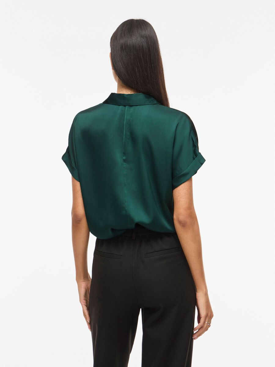 Product carousel image - VIENNA SHORT SLEEVED SHIRT, Rain Forest | 2