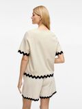 VILA VICALISA ROUND NECK SHORT SLEEVED TOP, Birch, highres - 14106763_Birch_1209257_004.jpg
