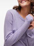 VILA VIRIL - COL ROND PULL EN MAILLE, Violet Tulip, highres - 14054177_VioletTulip_714851_006.jpg