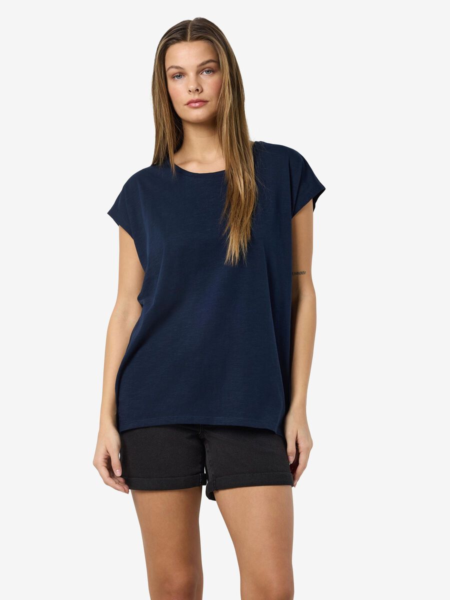 Noisy May OVERSIZED T-SHIRT, Navy Blazer, highres - 27002573_NavyBlazer_003.jpg