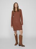 Vila LONGSLEEVE GEBREIDE JURK, Tortoise Shell, highres - 14042768_TortoiseShell_582234_003.jpg