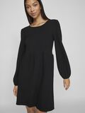 VILA LONG SLEEVED SHORT DRESS, Black, highres - 14099443_Black_007.jpg