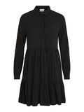 Vila LONG SLEEVED SHIRT DRESS, Black, highres - 14063257_Black_001.jpg