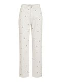Product image thumbnail - VIKELLY - TAILLE HAUTE JEAN DROIT, White Denim | 1